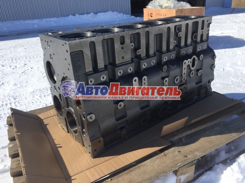 Блок цилиндров 5260558, 4946370, 5260555, 4946152 Cummins ISLe, qsc, isc v=8.9 ЕВРО 3